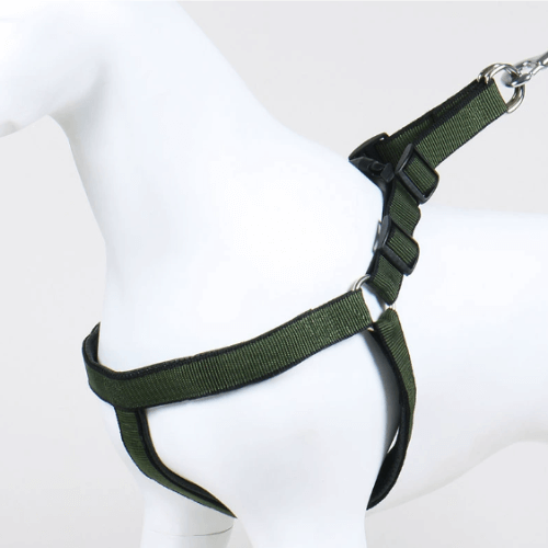 pechera para perros grandes ecuador arnes acolchado con correa para perros quito guayaquil pechera antitirones con tira ancha ecuador arnes para pitbull pastor aleman golden retriever pechera talla xl para perros grandes cuenca ambato conjunto de pechera acolchada y correa para perros arnes de nylon ancho 3cm para perros fuertes accesorios de paseo canino reforzados guayaquil