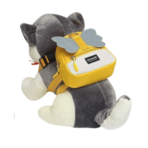 pechera con mochila para perros ecuador arnes mochila con alas reflectivas quito guayaquil pechera para perro con bolsillo para fundas arnes reflectivo para perros pequeños y medianos pechera tipo mochila para michis y cachorros arnes con alforja para perros cuenca ambato pechera tierna para pasear perros ecuador accesorios de paseo para mascotas guayaquil arnes antitirones con bolso integrado