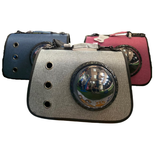 bolso transportador plegable para perros pequeños